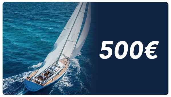bon cadeau stage voilier 500€