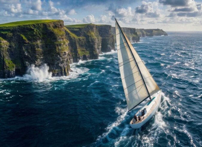 Stage de voile hauturière Lorient – Irlande (Kinsale / Cork) avec skipper Vendée Globe