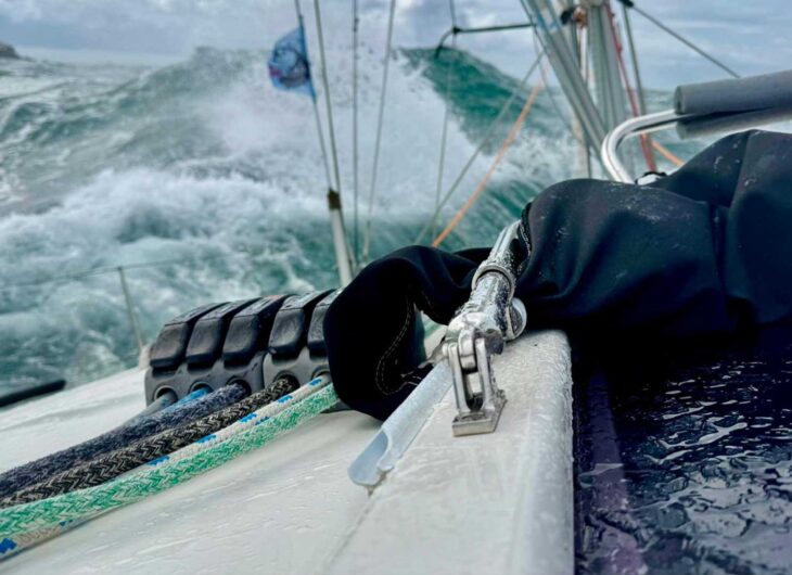 vue pont en pleine mer